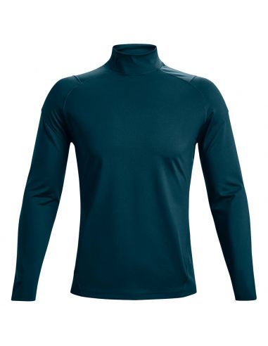 Under Armour ColdGear Rush Mock 1366059-413 Î‘Î½Î´ÏÎ¹ÎºÎ® Î™ÏƒÎ¿Î¸ÎµÏÎ¼Î¹ÎºÎ® ÎœÎ±ÎºÏÏ…Î¼Î¬Î½Î¹ÎºÎ· ÎœÏ€Î»Î¿ÏÎ¶Î± Î ÏÎ¬ÏƒÎ¹Î½Î·